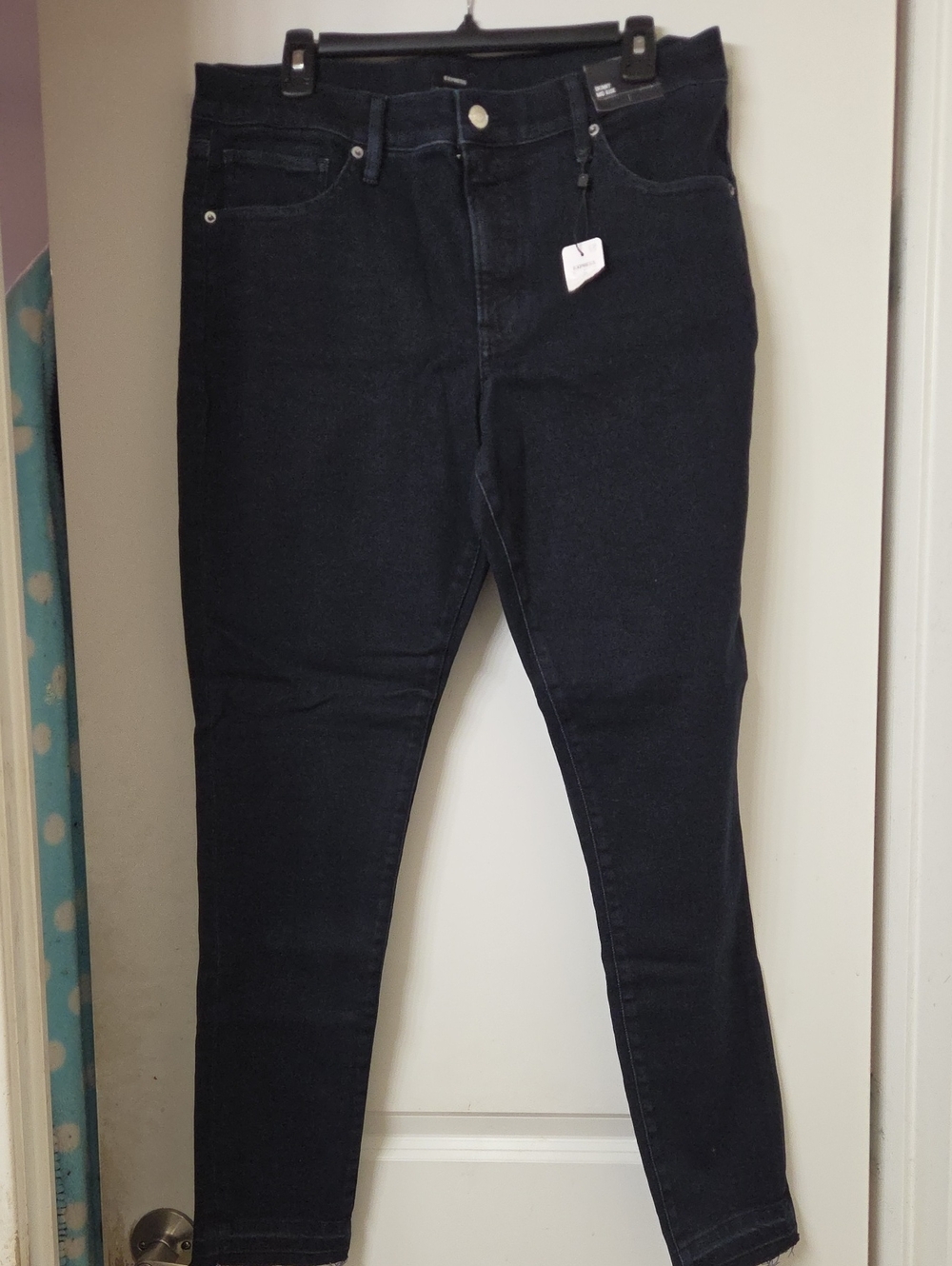 Express Women’s Dark Blue Skinny Jeans